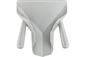 New Star Foodservice 37791 Polycarbonate Commercial French Fry Bagger with Dual Handle