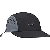 Coal Headwear Provo Performance 5 Panel Cap Hat - UPF 50, Moisture Wicking, Adjustable, Running, Cycling, Hiking