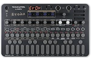 Sonicware Liven Evoke [Acoustronic Synthesizer with Granular Effect] – Portable Synthesizer for Cinematic Ambient and Post-Classical Music Production, Battery-Powered, Built-In Speaker