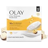 Olay Beauty Bar, Ultra Moisture,10x More Moisturizers, Nourishing Conditioners, Smooth & Gentle on Skin, Vitamin B3 Complex, 