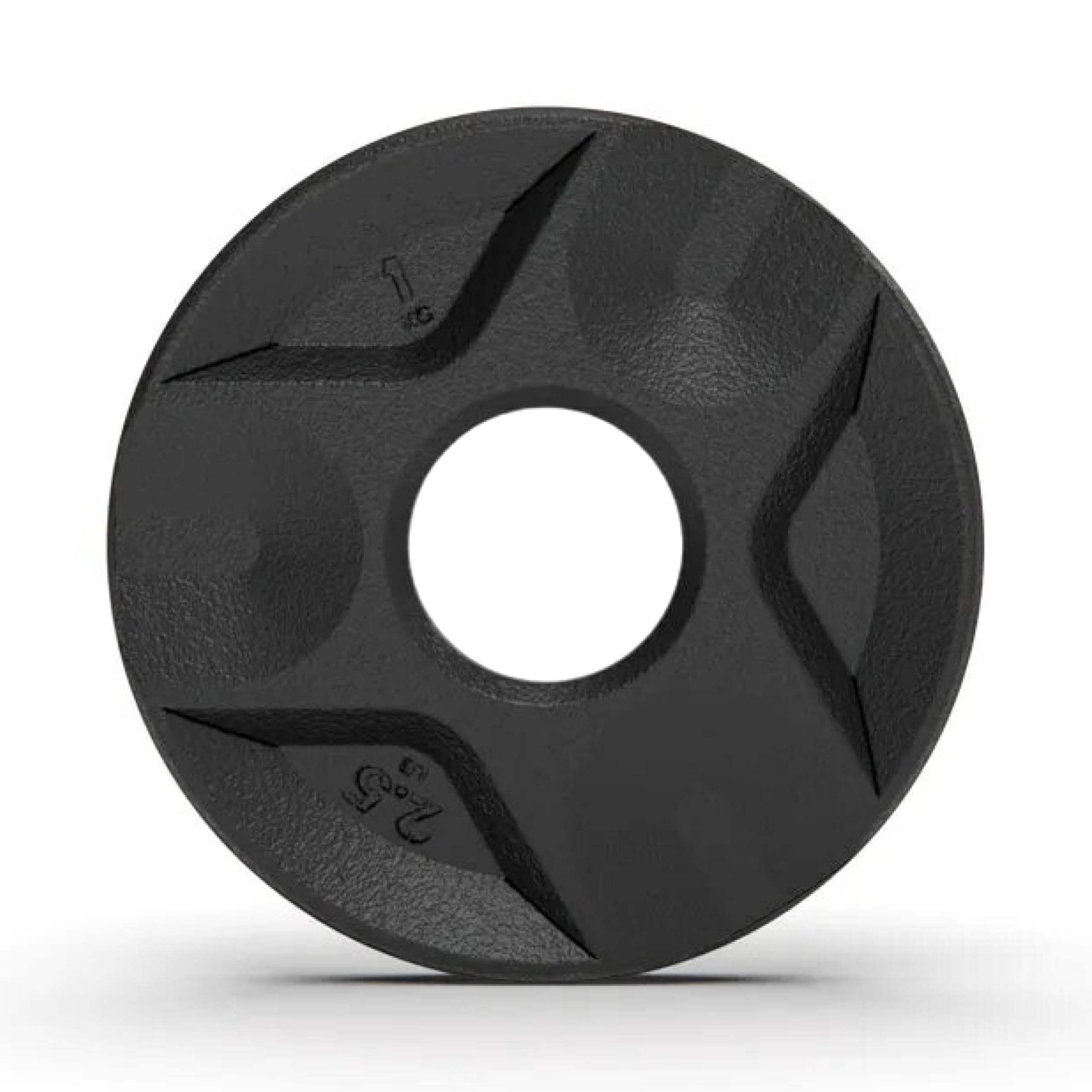 1 Kg Bumper Plate Weights by Tribe WOD, Olympus Bellbar Plates - Gym Weights for Men and Women, Bumper Plate Weights 1 of 2, Rubber and Steel Weights for Lifting, Bumper Plates