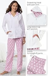 PajamaGram PJ Set For Women - Fuzzy Pajamas For
