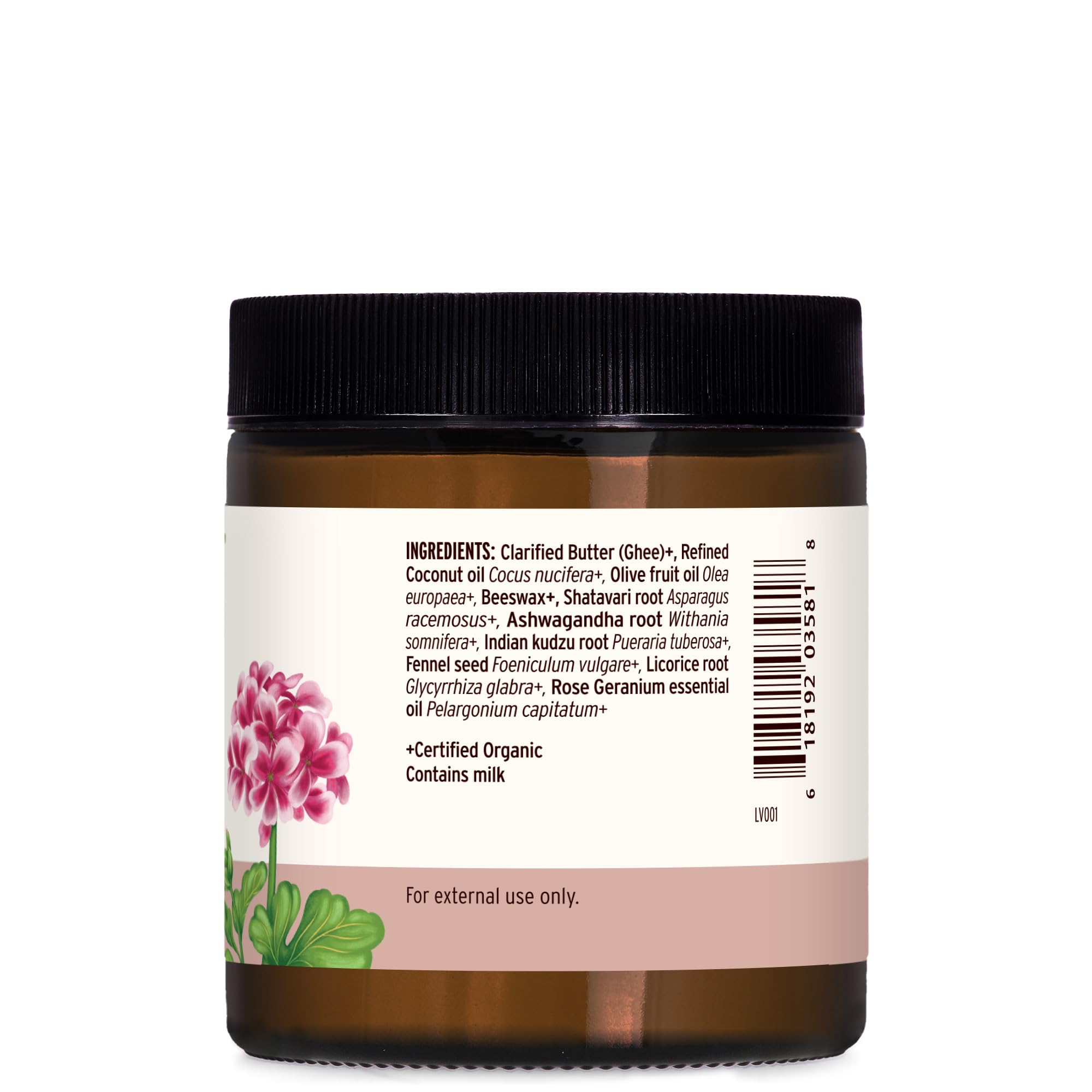 Banyan Botanicals Beauty Balm - USDA Certified Organic, 4 oz - Shatavari & Rose Geranium to Moisturize & Soften Skin