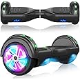 UNI-SUN Hoverboard, 6.5" Two Wheel Hoverboard with Bluetooth and Lights, Hoverboard for Kids Ages 6-12