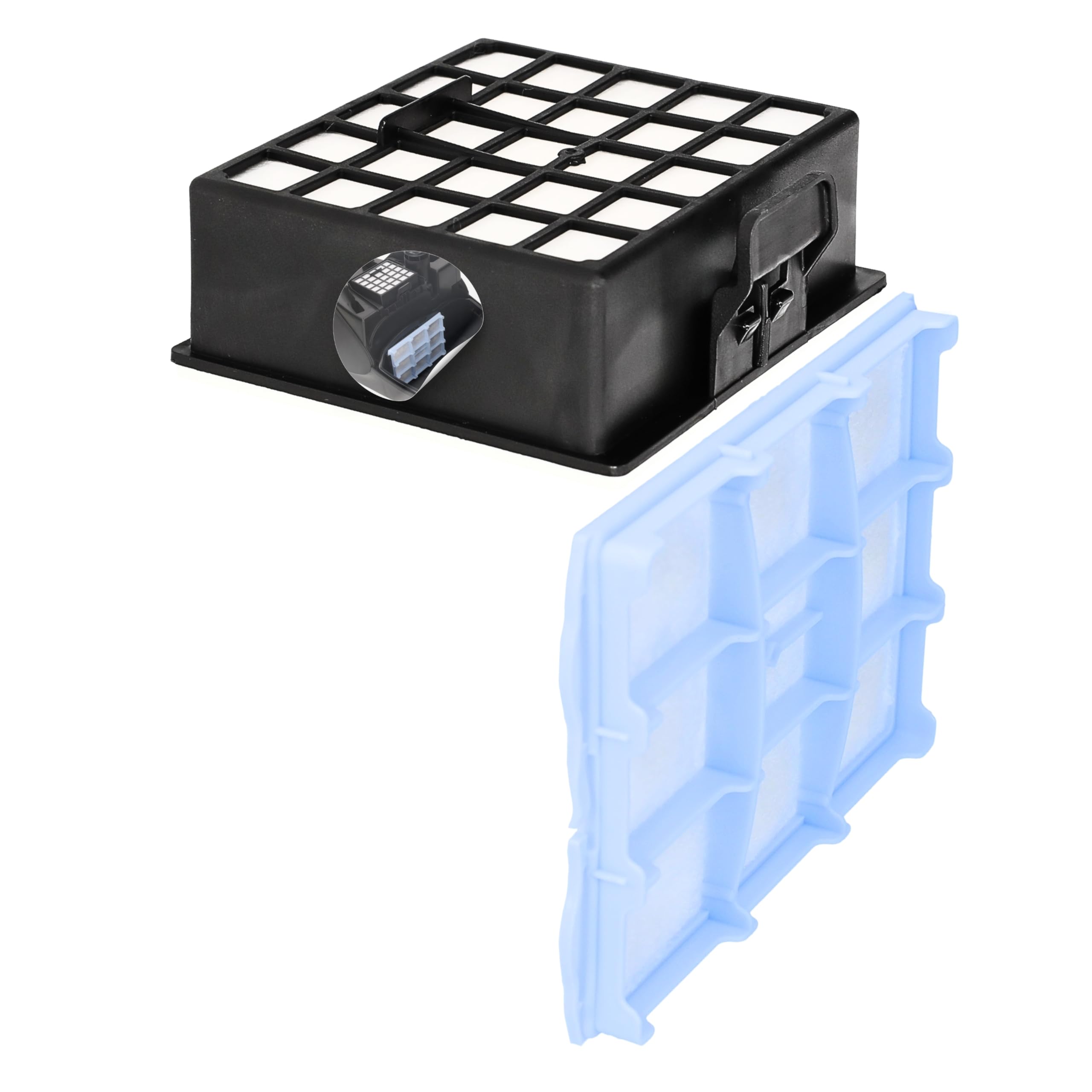 Microsafe® HEPA Filter + Motor Filter for Siemens VSZ31455 / VSZ 31455 / VSZ