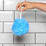 ELYSIUM SPA Mesh Exfoliating Bath & Shower Sponge 4 Pack Assorted Colors view 3