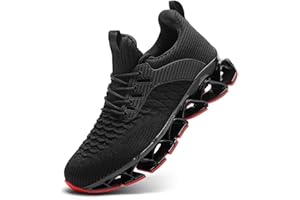 HETOHEC Mens Slip on Walking Running Shoes Blade Tennis Casual Fashion Sneakers Comfort Non Slip Work Sport Athletic Trainer