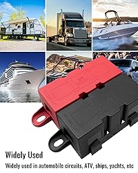 MEGA Fuse Holder Fit for ANM Bolt-on Fuse - 500A