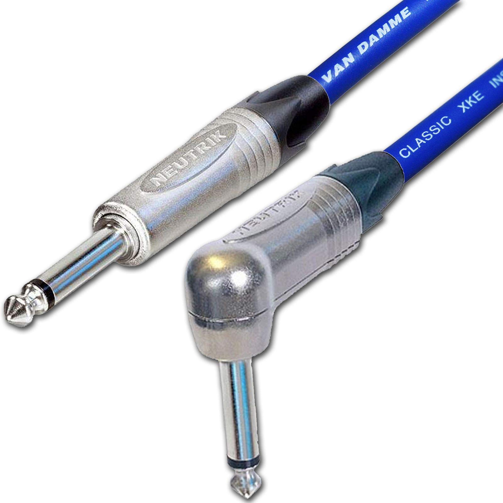 Van Damme Guitar Effects Pedal Patch Leads. Neutrik NP2X 1/4 inch Mono Cable
