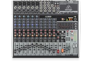 Behringer X1832USB Premium 18-Input 3/2-Bus Mixer, 24-Bit Multi-FX Processor
