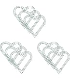 Heart Metal Wreath Frame – 12 Inch Iron Wire, DIY Decoration For Holidays & Weddings - View #9