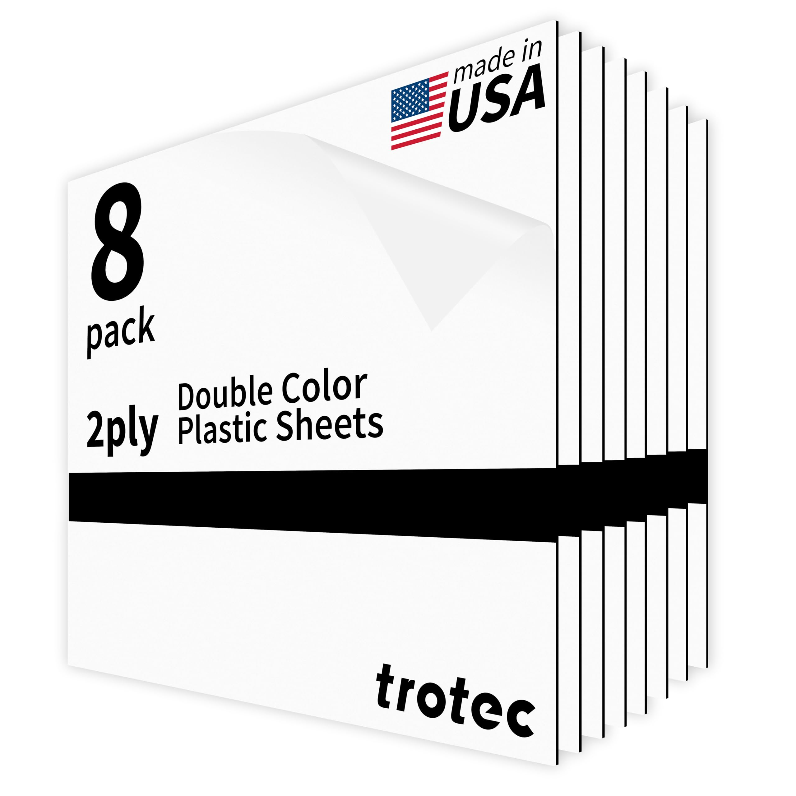 Trotec TroLase | 12"x12"x1/32", 8 Pcs
