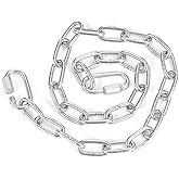 CCYODECO Heavy Duty Extension Chain with 2 Quick Links for Hammocks, Porch Swing Chairs, Punching Bags - 550 Lbs Capacity - 31.5 Inches Length