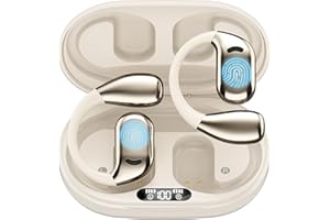 MERRYKING AI Language Translator Earbuds, OWS Real-Time 3-in-1 Translation Earbuds 144 Languages & Accents, Translation Device for Travel Business Learning, Milky White