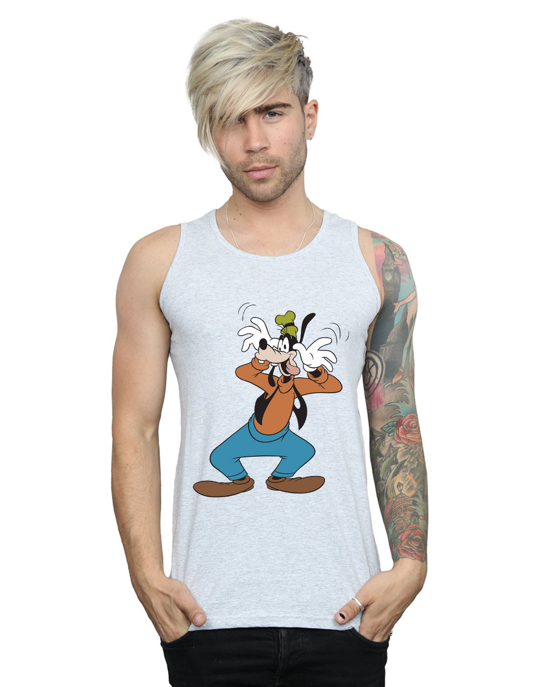 Goofy Crazy Tank Top 6101 Shirts Jznovelty