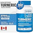 Turmeric Supplement for Inflammation with Black Pepper | Concentrated Turmeric Curcumin Extract | Natural Anti-Inflammatory &
