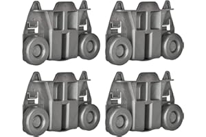 Jolaxy 4-Pack W10195417 Dishwasher Wheels Replacement for Kitchen-Aid Kenmore Whirlpool JennAir, Ultra Durable Lower Dishrack Wheels, Replace Part Number 1872128 AP6016764 PS11750057
