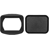 Haoge LH-S27B Bayonet Square Metal Lens Hood Shade with Cap for Sony Vario-Tessar T FE 24-70mm F4 ZA OSS SEL2470Z Lens