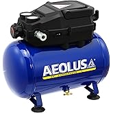 AEOLUS A Air Compressor, 3 Gallon Max 110 PSI Portable Oil Free Tank and Ideal for Painting, Inflation and other Pneumatic Tools.