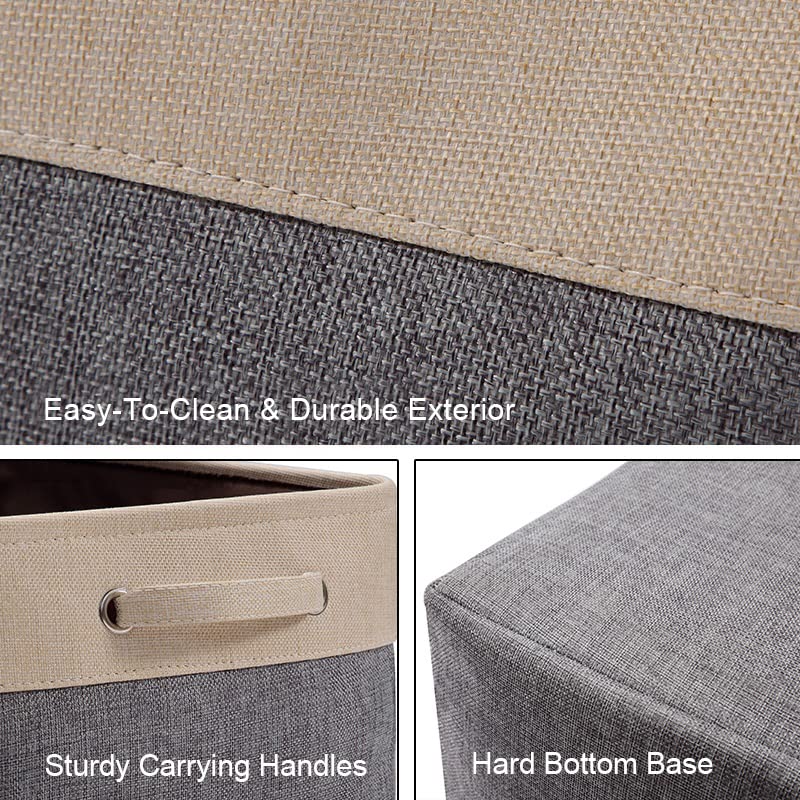 Storage Bins Extra Large Fabric Storage Basket for Shelves