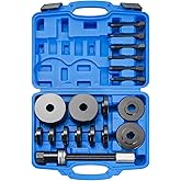 ATPEAM 19pcs Front Wheel Bearing Press Kit| Wheel Lock Removal Kit Hub Drive Bearing Adapters | Bearing Puller Removal Instal
