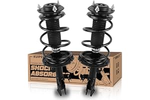 KUIPERAUTO 1333375L 1333375R Complete Front Struts Coil Spring Assembly Compatible for 2012-2017 Toyota Camry SE Front Pair Set Replacement Shock Absorbers