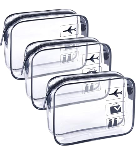 Good To Go Travel Carry-On Toiletry Bag (Pack of 6) : Beauty & Personal Care