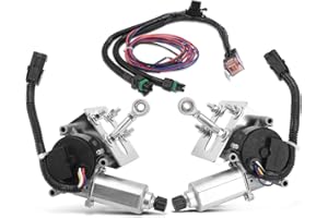 A-Premium 2-PC Left & Right Headlight Headlamp Motor Compatible with Chevrolet Corvette 1968-1982, Replace# 914015