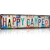 LALAWELL Camping Essentials Gear RV Accessories for Inside Camper Decor Must Haves Funny Stuff Cool Gifts for Men Travel Trailers Bedroom Wall Art