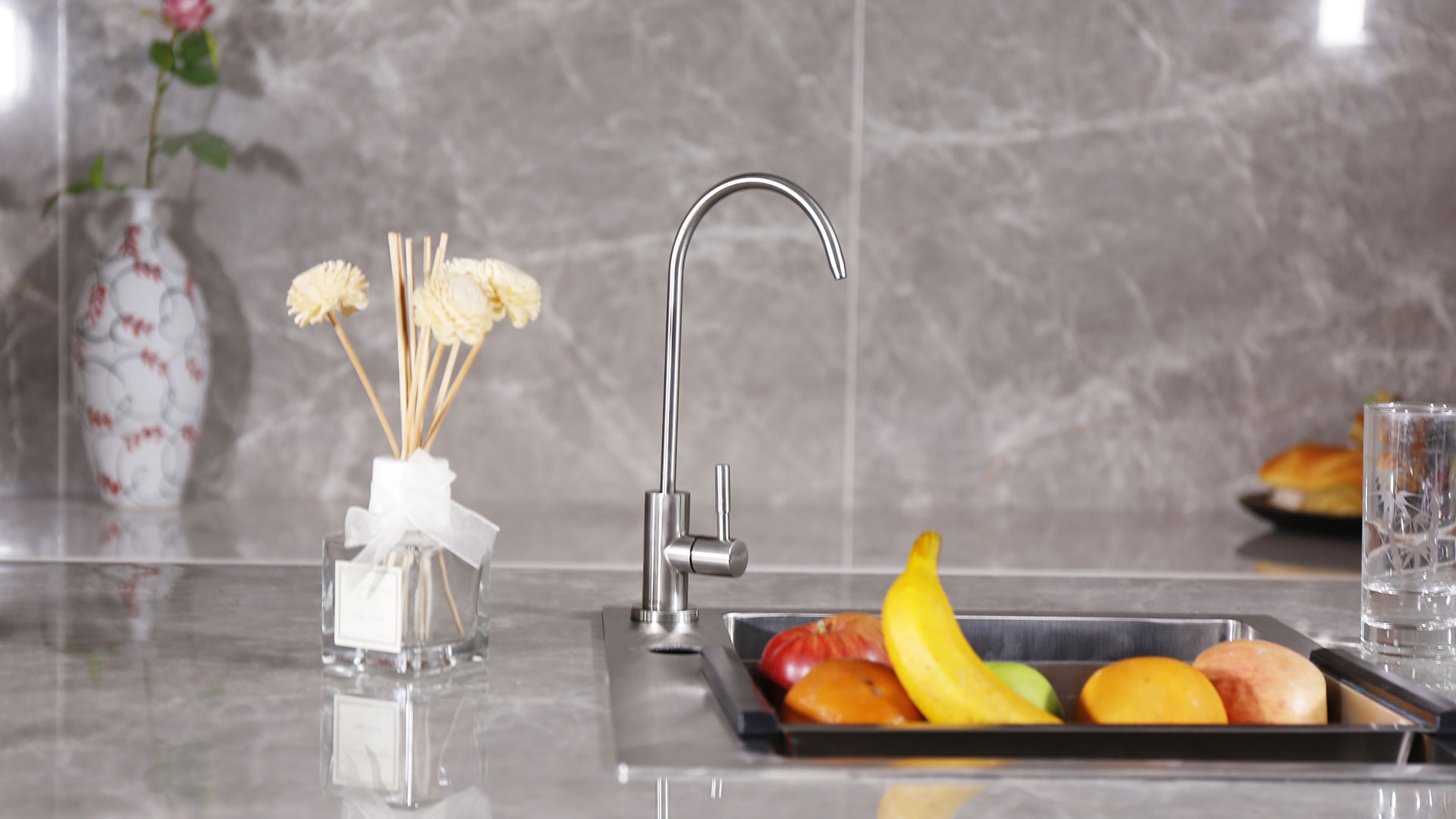 Robinet De Cuisine Robinet D'Eau Potable En Acier Inoxydable 304 100