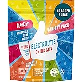 FlavCity Electrolytes Powder Packets - 28 Hydration Packets, Variety Pack - No Added Sugar - Hydration Powder with Real Fruit & Unrefined Sea Salt - Keto & Gluten-Free (28 Stick Packs)