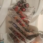 Wonderjune Lippenstifthalter Aus Holz – 6 Fächer, 23,8x21,6x23 Cm – Display Für Laden, Marktstand Oder Zu Hause