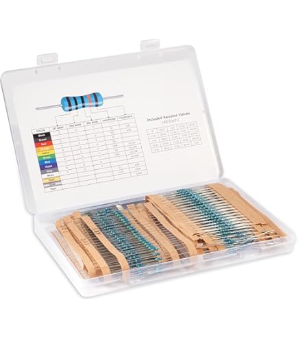 Aexit 2 Resistori A Filo In Alluminio 25W 1 Ohm 5% – Dissipazione Termica, Per Alimentatori E Audio