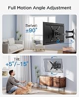 TV Wall Mount 13-42 inch Tilt Swivel Up to 20 kg VESA 200x200 view 4