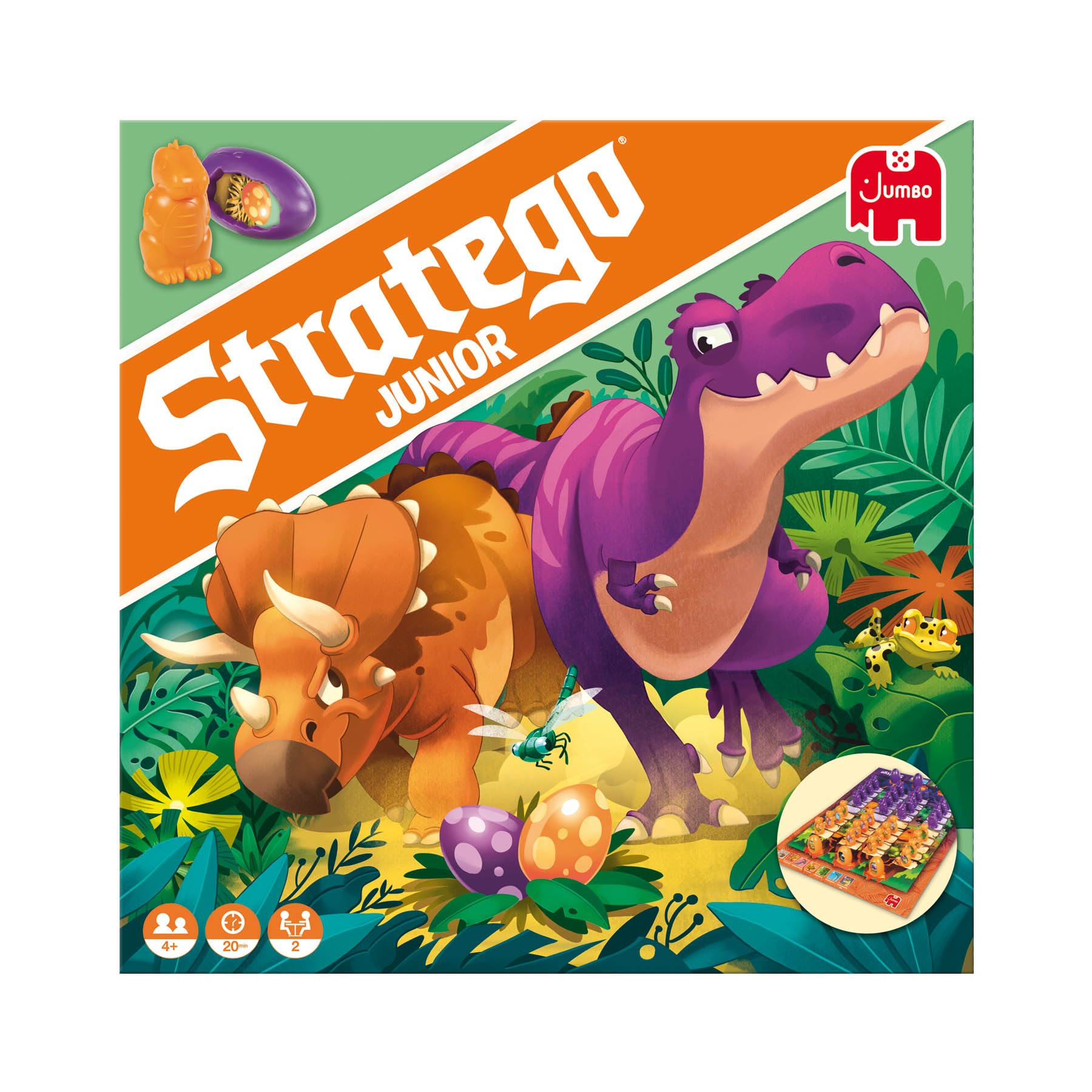 Stratego Junior Dinos, Brettspiel für Kinder ab 4 Jahren 6