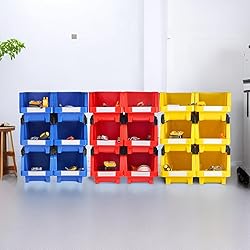 AERCANA Industrial Plastic Storage Bins Large Size
