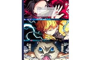 Composition NoteBook: Denmon TJR Salayer SA 7 - 8.5x11 Inches , 110 page Ruled Lined Pages Anime For Children Boys Girls Kids Teens Students Back To School Home College Writing Notes