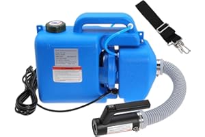 8L (2 Gallon) Electric ULV Fogger Machine Portable Mist Cold foggers Adjustable Flow Rate Atomizer Sprayer for Indoor and Out