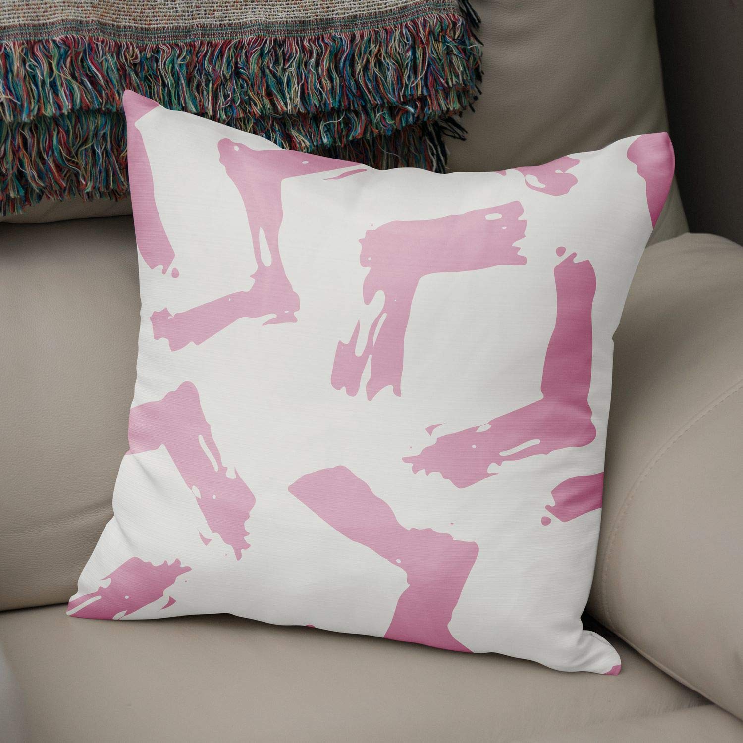 Bonamaison Decorative Cushion Cover Random Pattern, Throw Pillow Covers, Home Decorative Pillowcases for Livingroom, Sofa, Bedroom, Size:43X43 Cm - Designed and Manufactured in Turkey