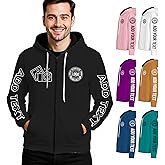 Custom Zip Up Hoodie for Unisex Print Personalized Design Logo Text Photo Zipper Hoodie Customize Hoodies for Gifts