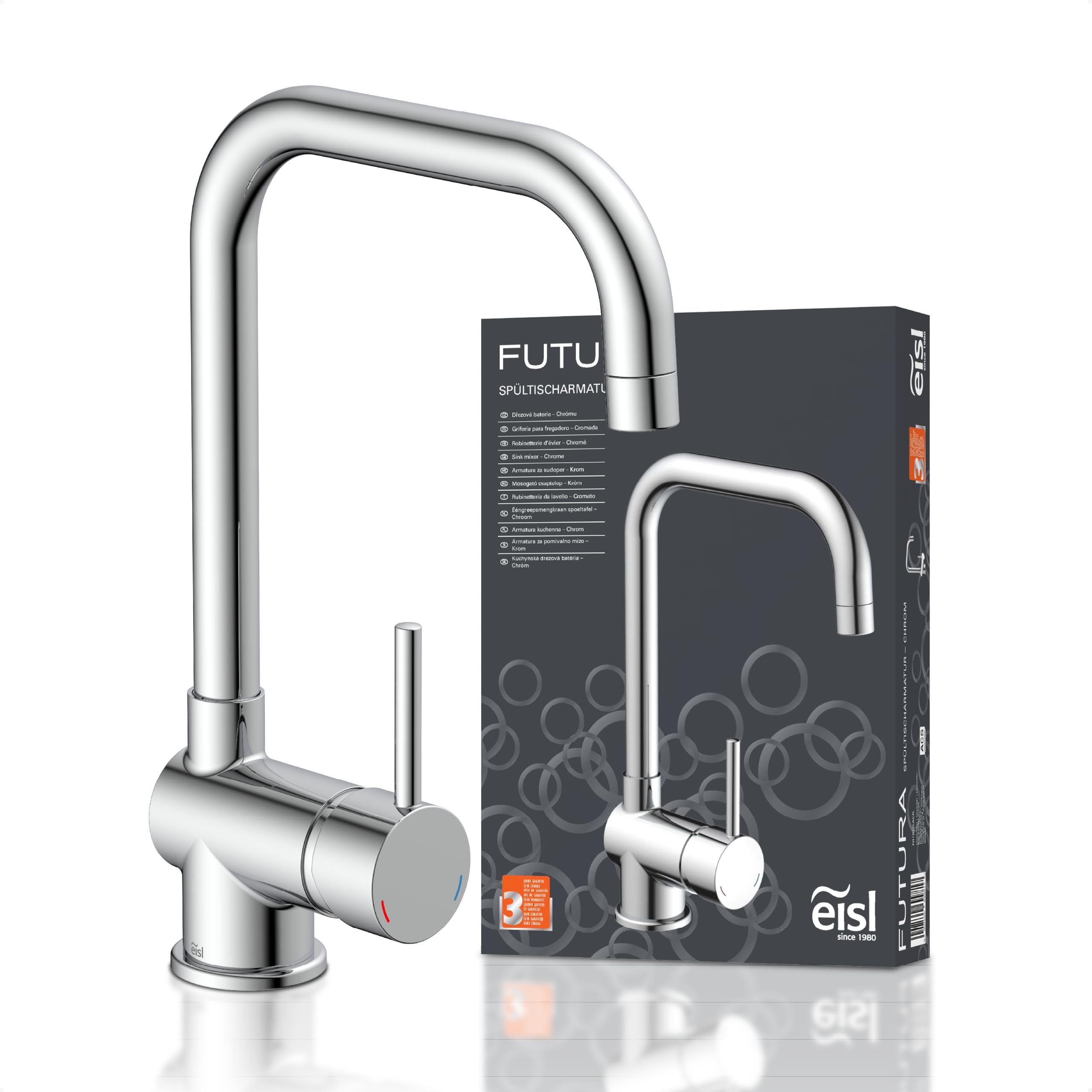 Eisl Futura NI182GACR Kitchen Sink Tap Fitting