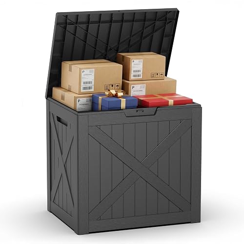 MAIUSCOLI 40 Gallon Outdoor Package Delivery Box with Lockable ...
