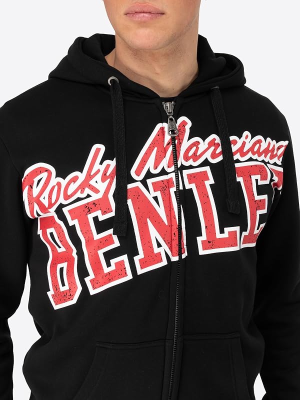 Mills Veste de survêtement, Noir/Rouge/Blanc, L Homme — photo 3 sur 7