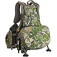 TIDEWE Turkey Vest with Seat, Hunting Vest with Game Pouch and Kickstand, Strut Camo Turkey Hunting Clothes for Men Women