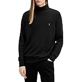 AllSaints Mens Kilburn Mock Neck Sweater