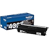 Brother Genuine TN433BK High Yield Toner-Retail