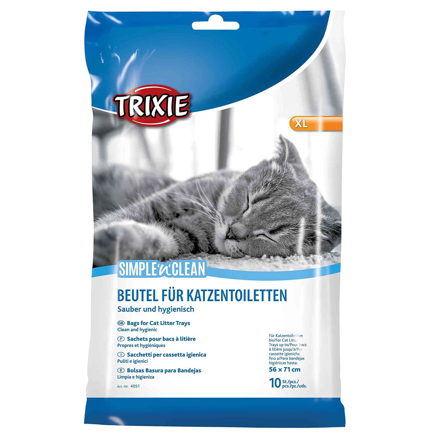 Simple'n' Clean Bags for cat litter trays, XL, 10 pieces