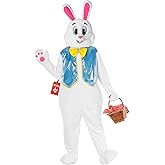 Morph Easter Bunny Costume Adult with Waistcoat, Adult Bunny Suit, Easter Costumes for Adults, Rabbit Suit