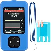 Swiatla Dexcom G7 Receiver Case with Neck Lanyard and 2PCS Screen Protector (Blue)