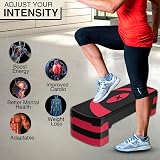 Xn8 Sports Adjustable Height Exercise Step 10/15/20 cm Steppers Cardio Home Gym view 5